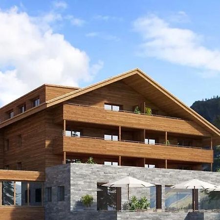 Alpinresortarlberg 1495 - Garni - Fruhstuck In Der Suite Schröcken Esterno foto